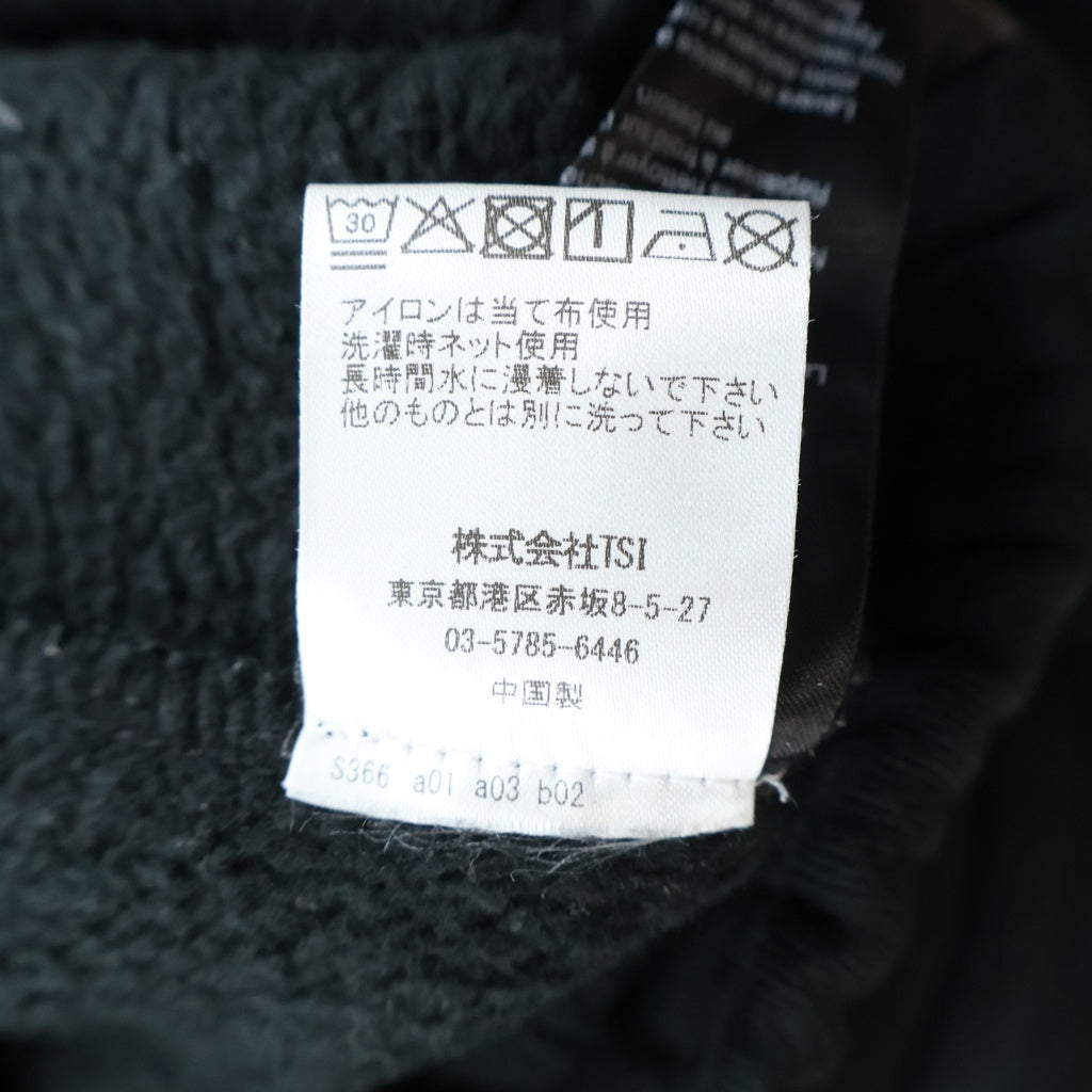 entire studios(エンタイア スタジオ) FULL SWEATPANT フルスウェットパンツ ブラック