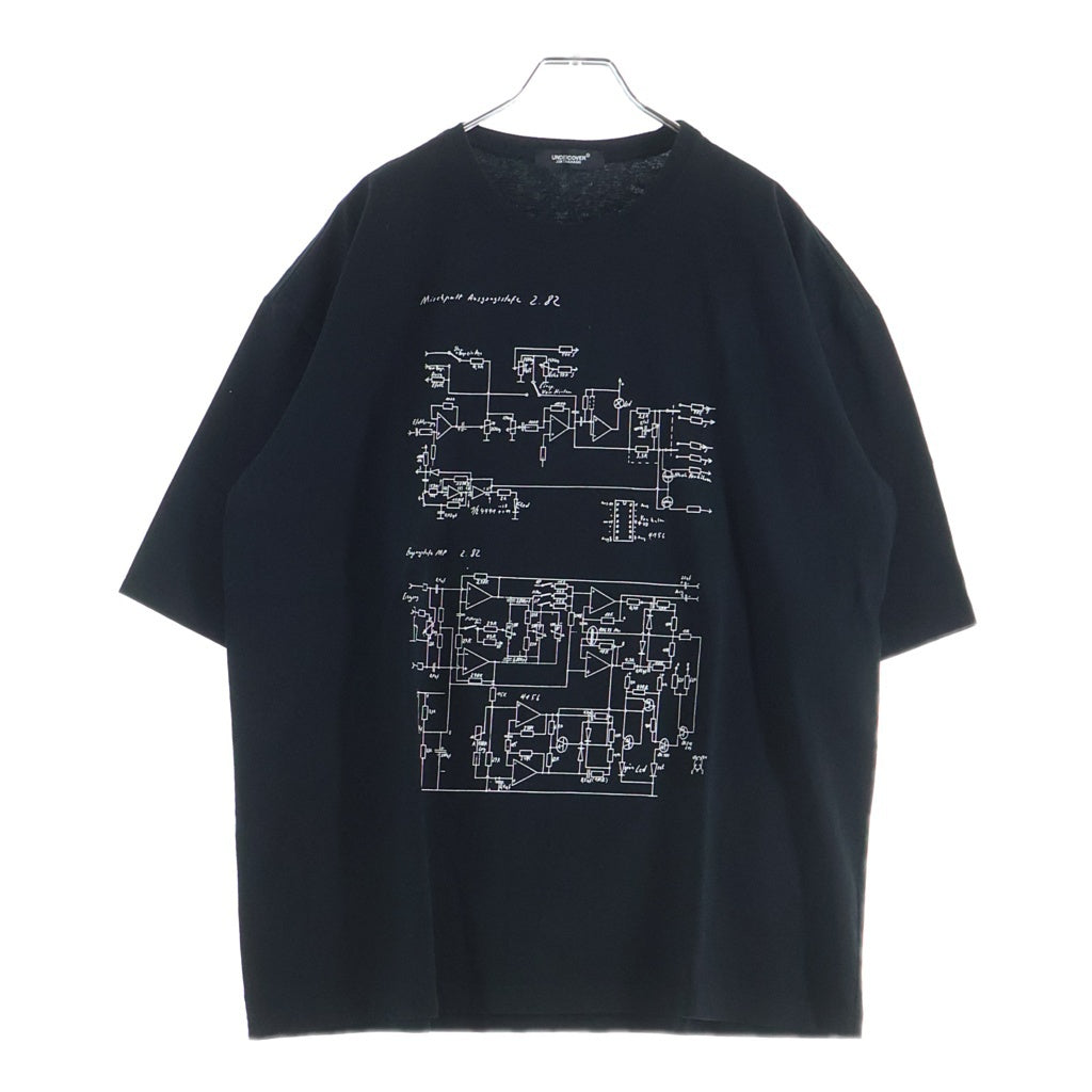 UNDERCOVER(アンダーカバー) 25AW FAUST T-SHIRT ファウスト グラフィック半袖Tシャツ ブラック UC2E4813-7
