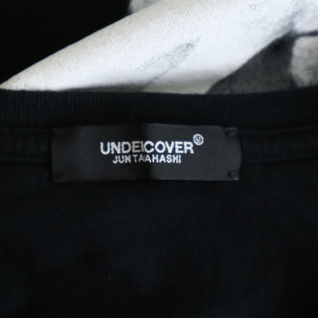 UNDERCOVER(アンダーカバー) 25AW FAUST T-SHIRT ファウスト グラフィック半袖Tシャツ ブラック UC2E4813-7