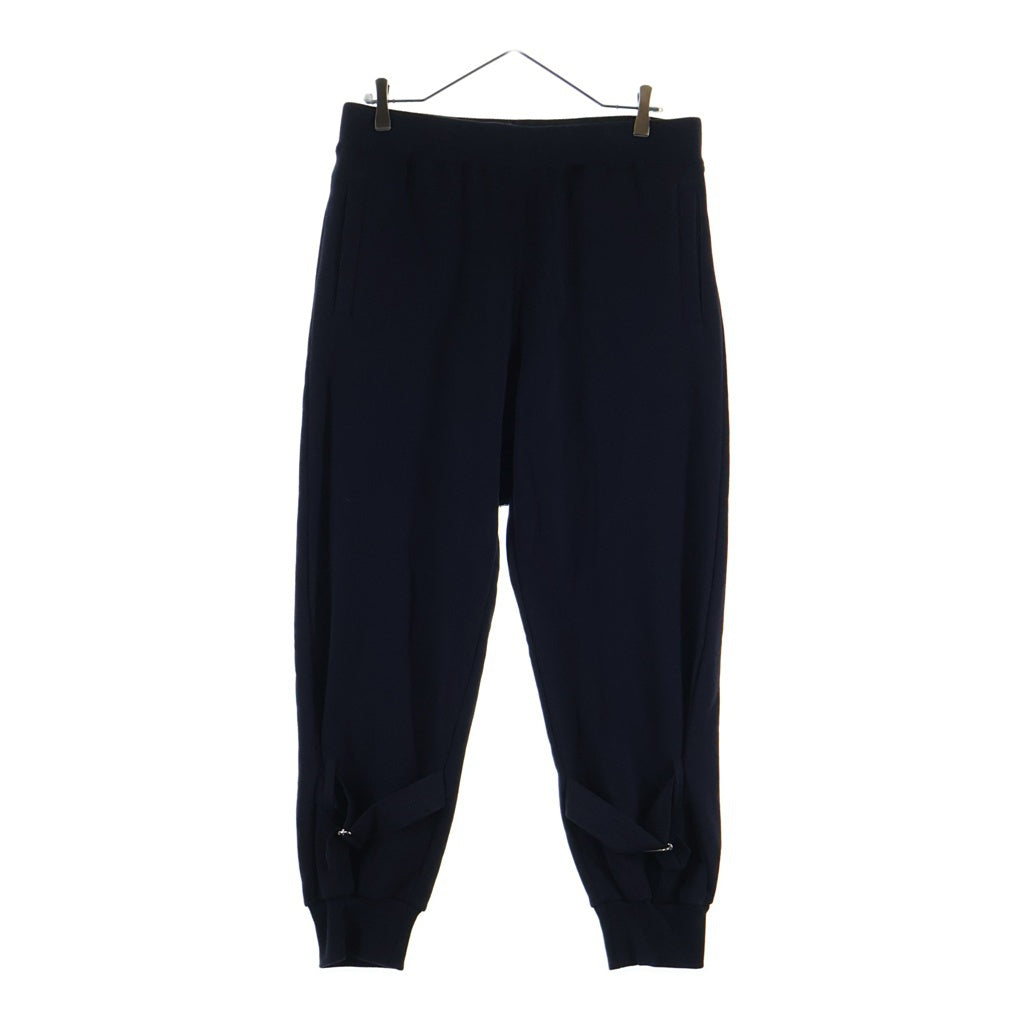 UNDERCOVER(アンダーカバー) 25AW パイルバムフラップ付裏起毛ストラップパンツ スウェットパンツ ブラック
