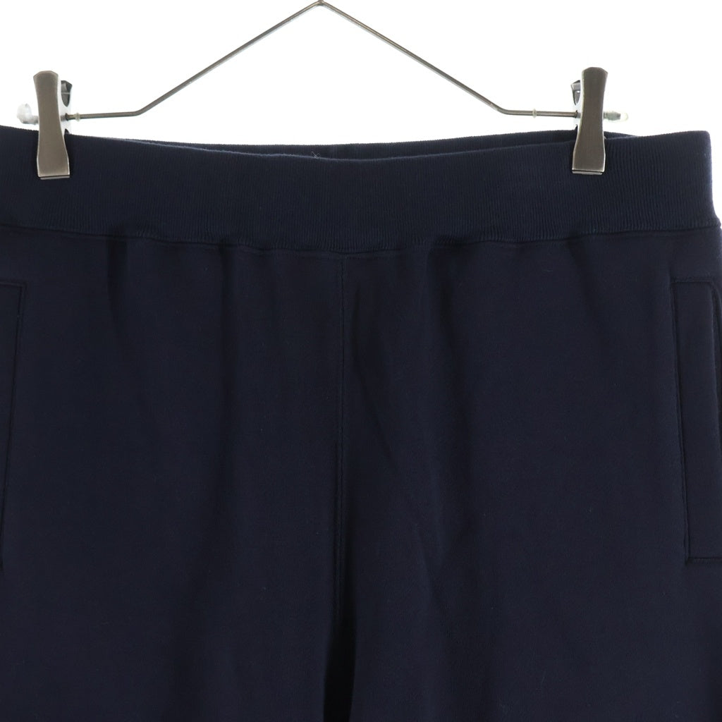 UNDERCOVER(アンダーカバー) 25AW パイルバムフラップ付裏起毛ストラップパンツ スウェットパンツ ブラック