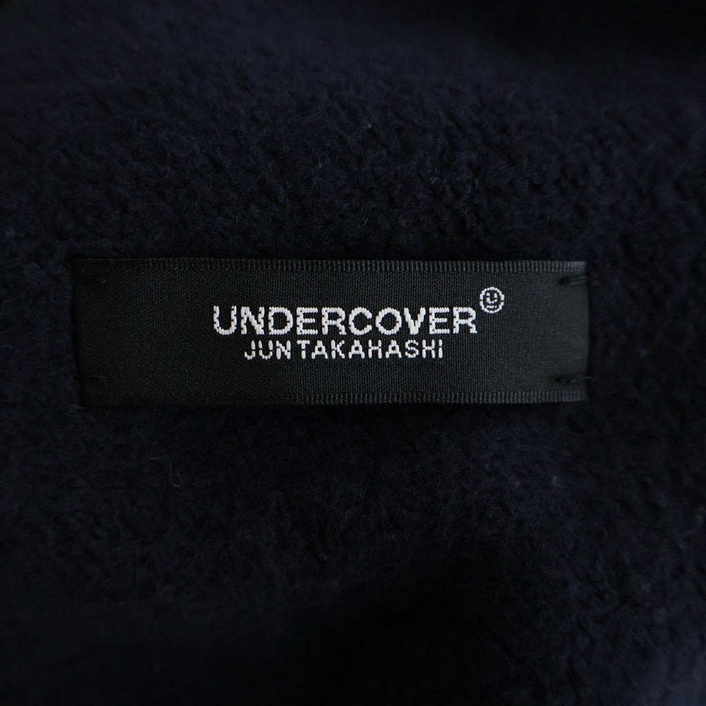 UNDERCOVER(アンダーカバー) 25AW パイルバムフラップ付裏起毛ストラップパンツ スウェットパンツ ブラック