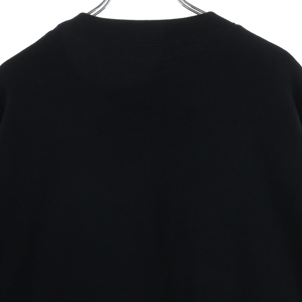 UNDERCOVER(アンダーカバー) 25AW BIG SWEAT CONFUSION オーバーサイズグラフィッククルーネックスウェット トレーナー ブラック