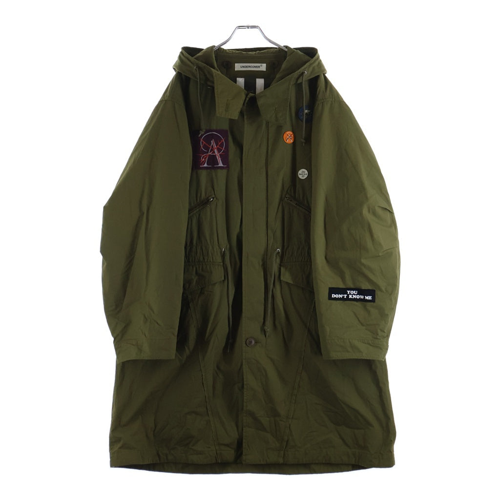 UNDERCOVER(アンダーカバー) 25AW MILITARY MODS COAT ミリタリーモッズコート パッチ付きジャケット カーキ