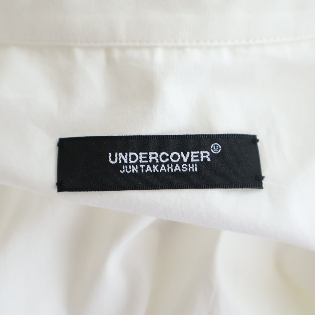 UNDERCOVER(アンダーカバー) 25AW タイプライターインサイドアウトシャツ 長袖シャツ ホワイト