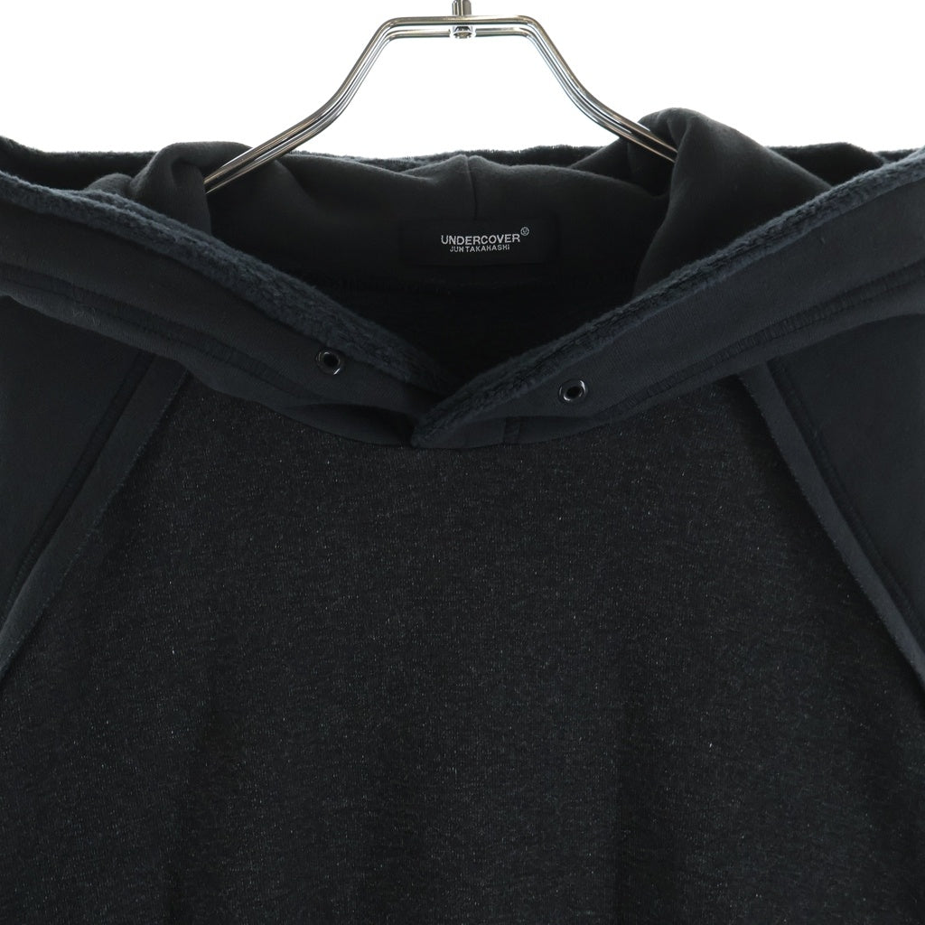 UNDERCOVER(アンダーカバー) 25AW HELDON HOODIE グラフィックプルオーバーパーカー フーディー ブラック UC2E4805-1