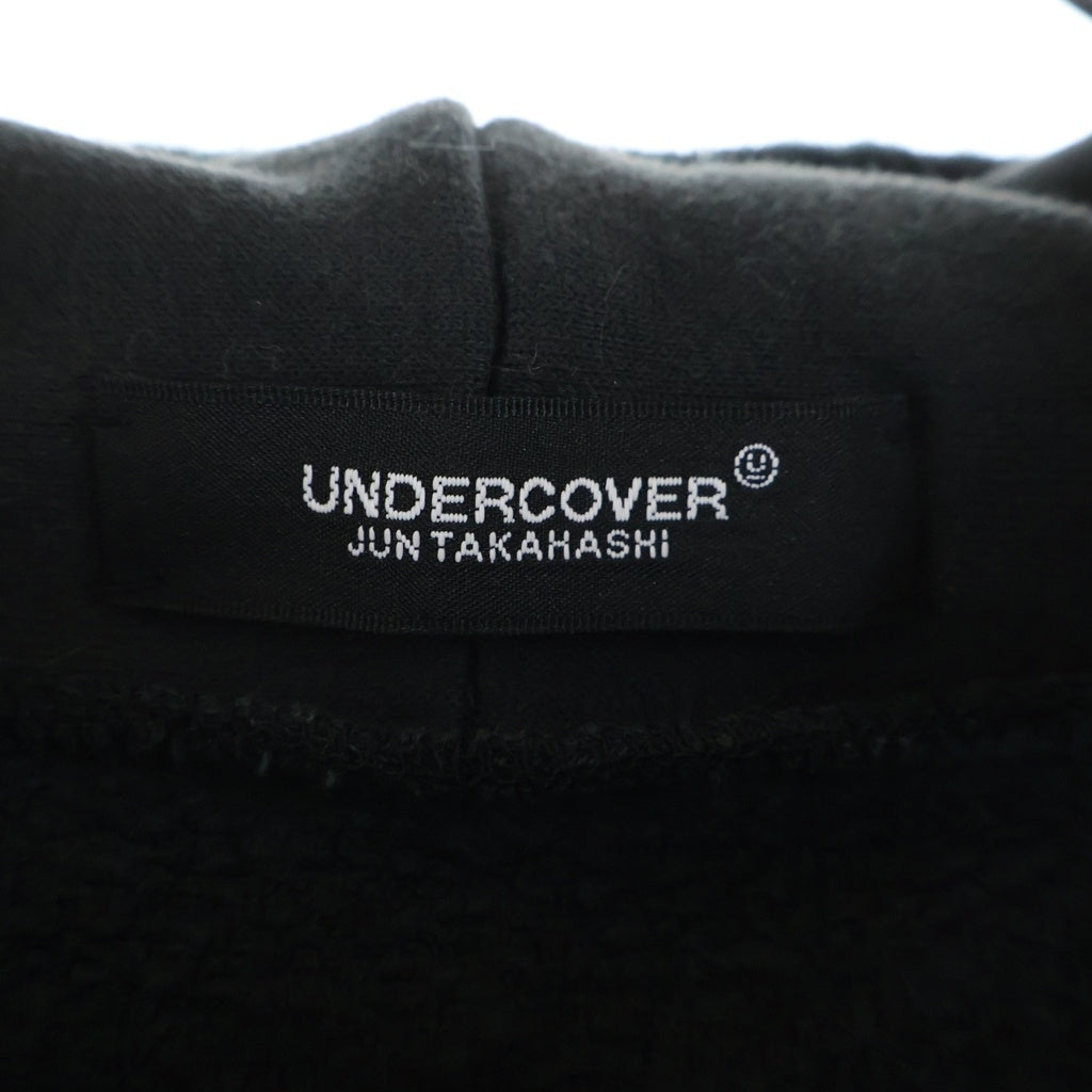 UNDERCOVER(アンダーカバー) 25AW HELDON HOODIE グラフィックプルオーバーパーカー フーディー ブラック UC2E4805-1
