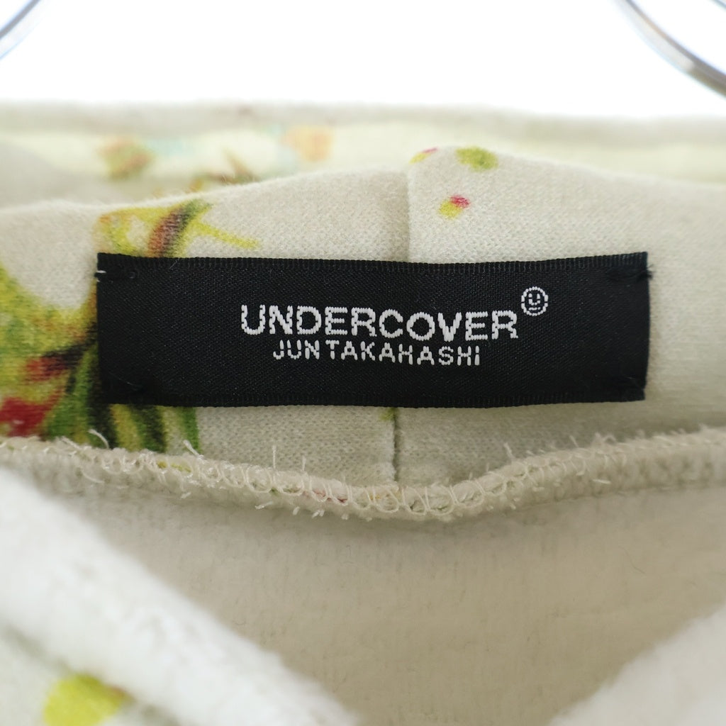 UNDERCOVER(アンダーカバー) 25AW FAUST 総柄プルオーバーパーカー フーディーベージュ