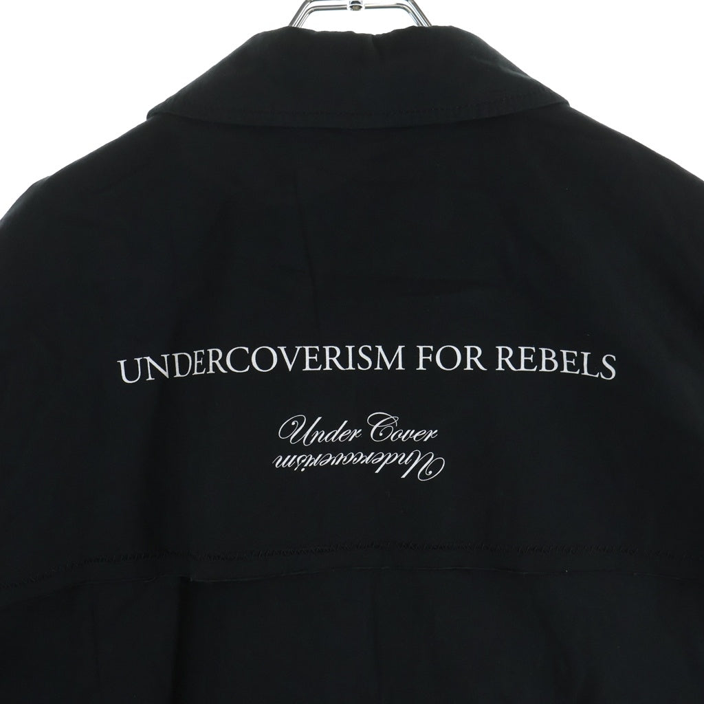 UNDERCOVER(アンダーカバー) 25AW Coウェザーヨークフラシステンカラーコート ブラック UP2E4302