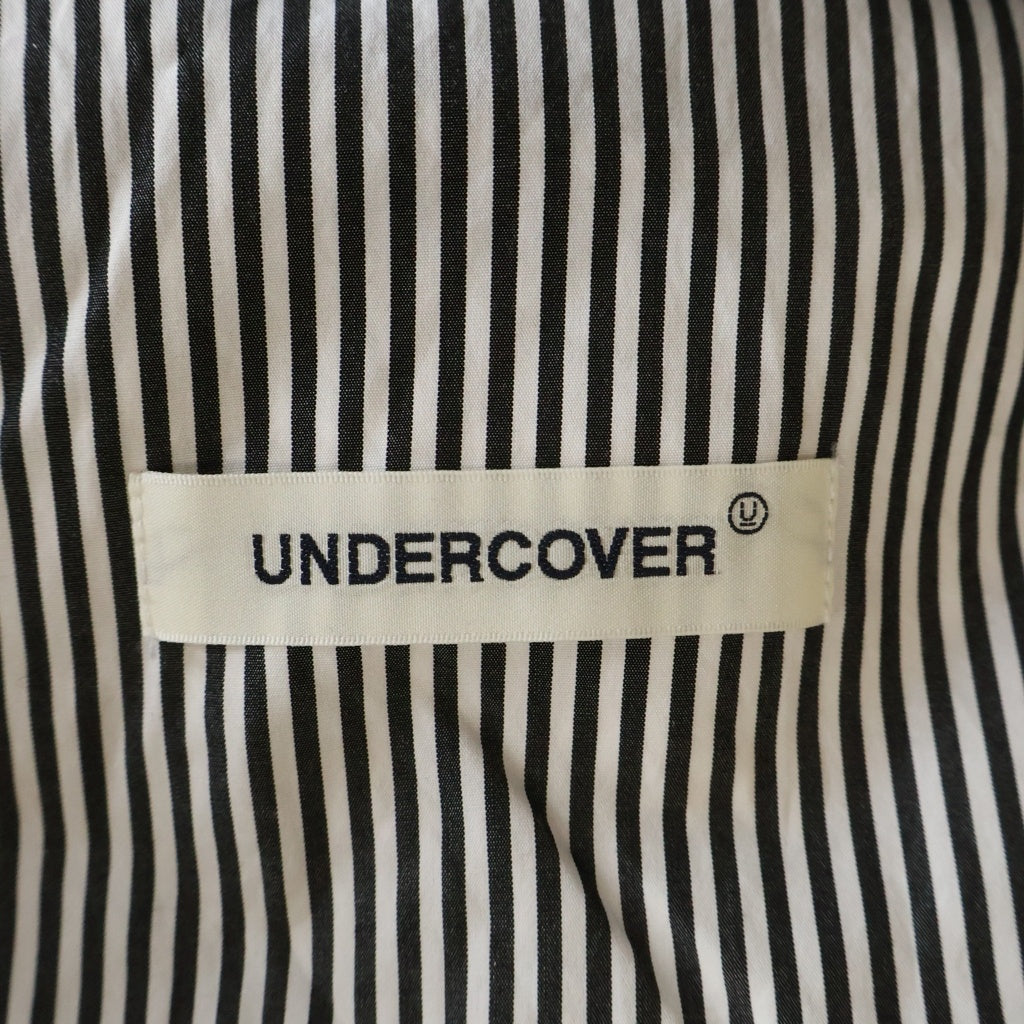 UNDERCOVER(アンダーカバー) 25AW Coウェザーヨークフラシステンカラーコート ブラック UP2E4302