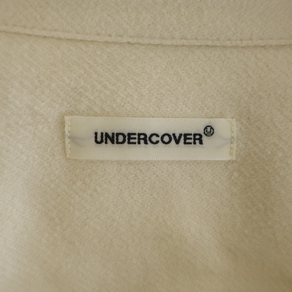 UNDERCOVER(アンダーカバー) 25AW Long Sleeve Overshirt L/S Shirt オーバーサイズビッグシャツ ベージュ