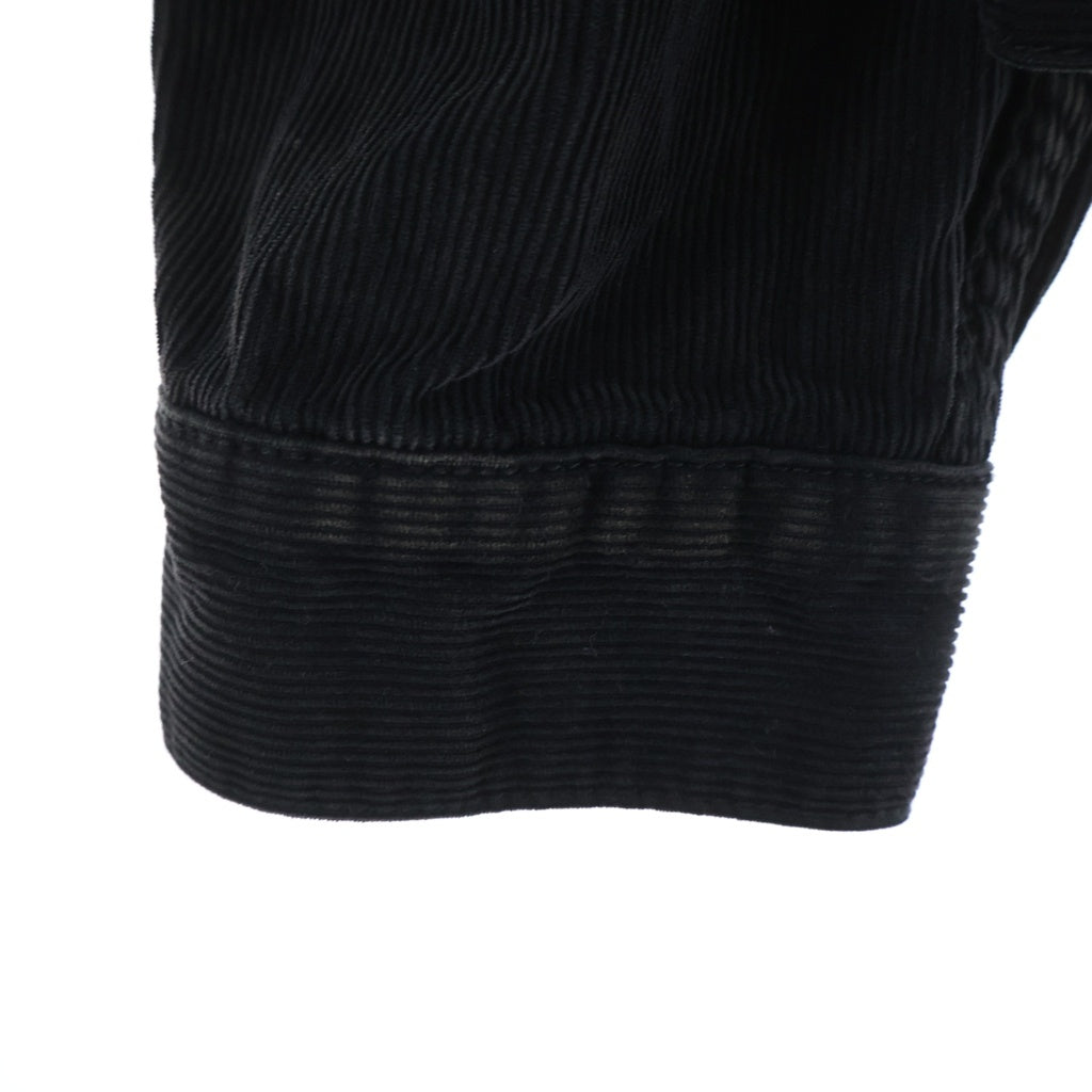 UNDERCOVER(アンダーカバー) 25AW 後JQ切替硫化コーデュロイジャケット ブラック