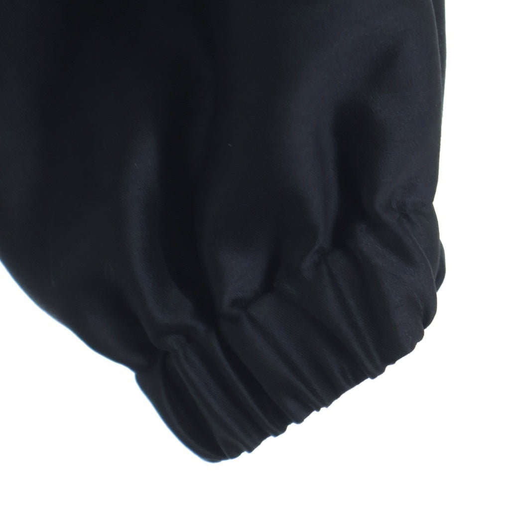 UNDERCOVER(アンダーカバー) 25AW エラスティックジャケット ジップアップブルゾン ブラック