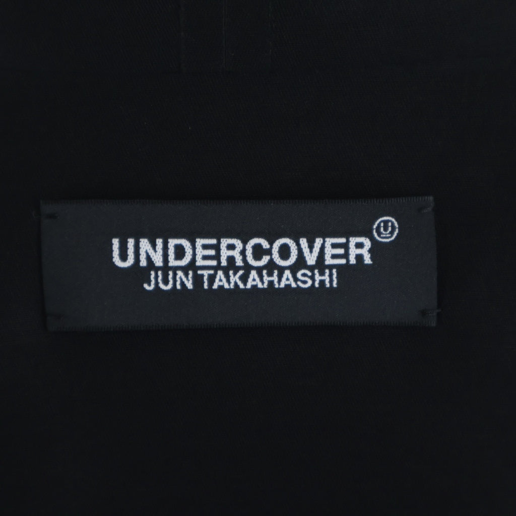 UNDERCOVER(アンダーカバー) 25AW エラスティックジャケット ジップアップブルゾン ブラック
