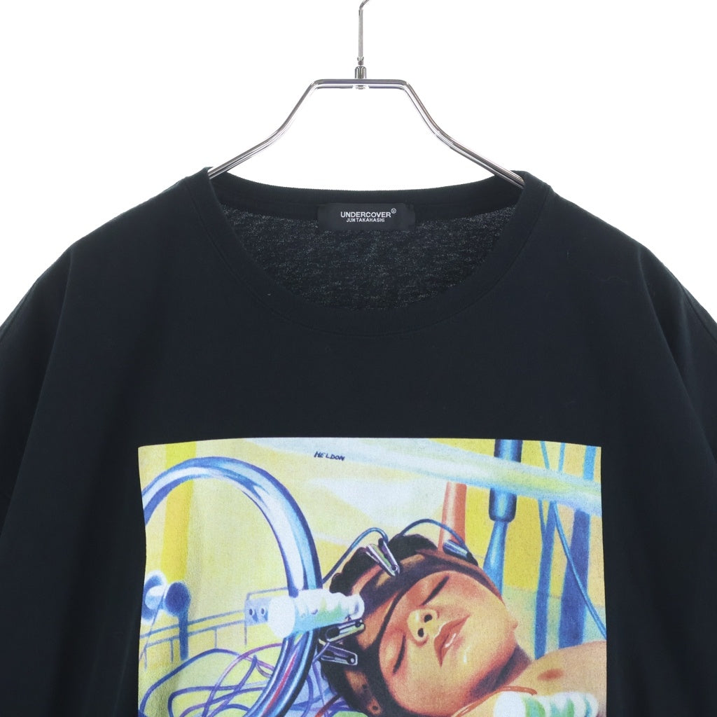 UNDERCOVER(アンダーカバー) 25AW TEE Print_Agneta Nilsson グラフィック半袖Tシャツ カットソー ブラック