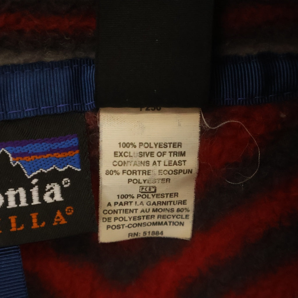 PATAGONIA(パタゴニア) 90S 総柄 シンチラ スナップT フリースジャケット マルチ 25462