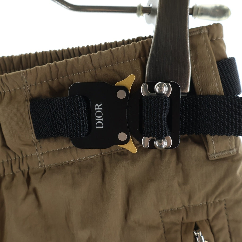 DIOR(ディオール) 25AW NYLON SHORTS PANT ナイロンショートパンツ ブラウン 593C158A2005