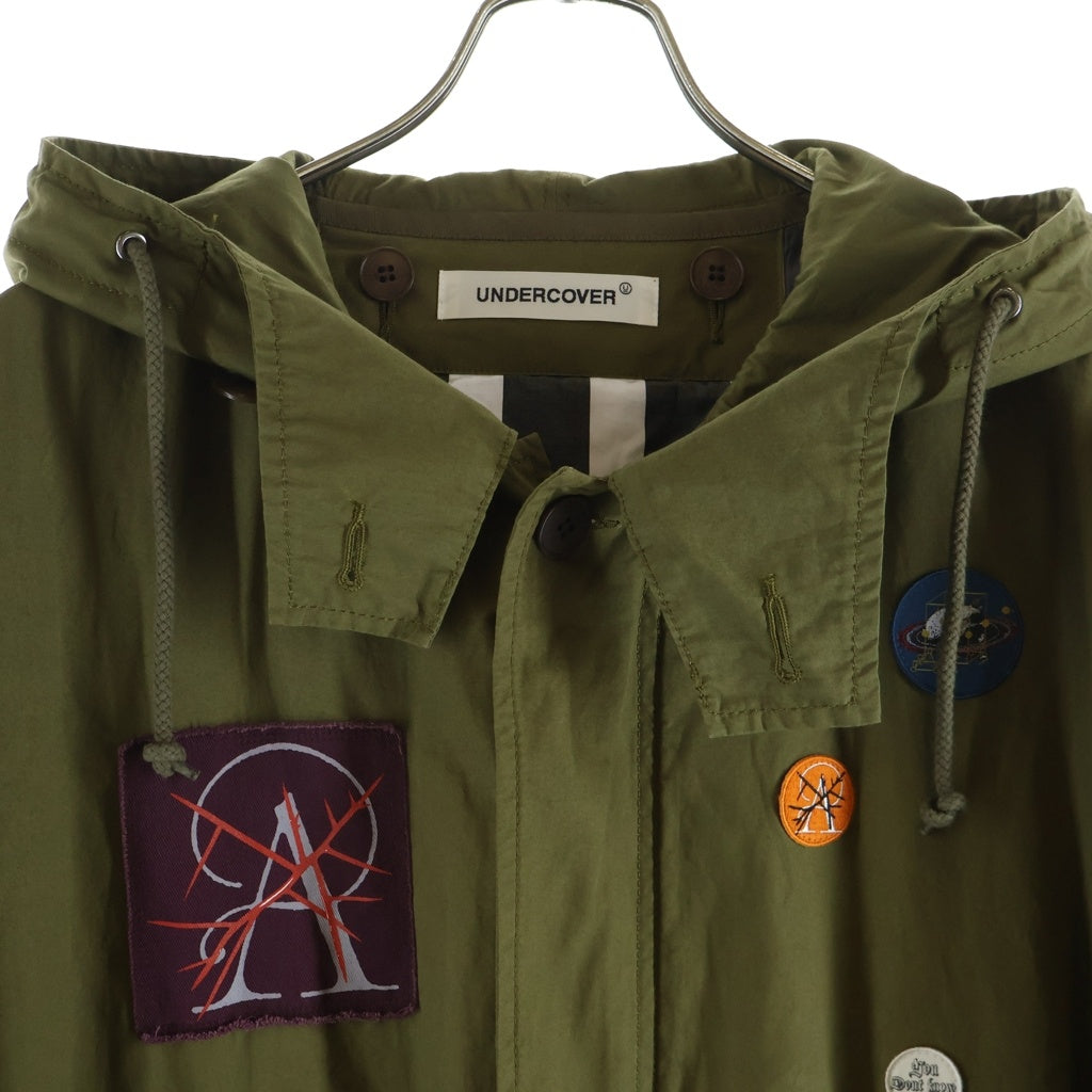 UNDERCOVER(アンダーカバー) 25AW MILITARY MODS COAT ミリタリーモッズコート フード付きジャケット カーキ