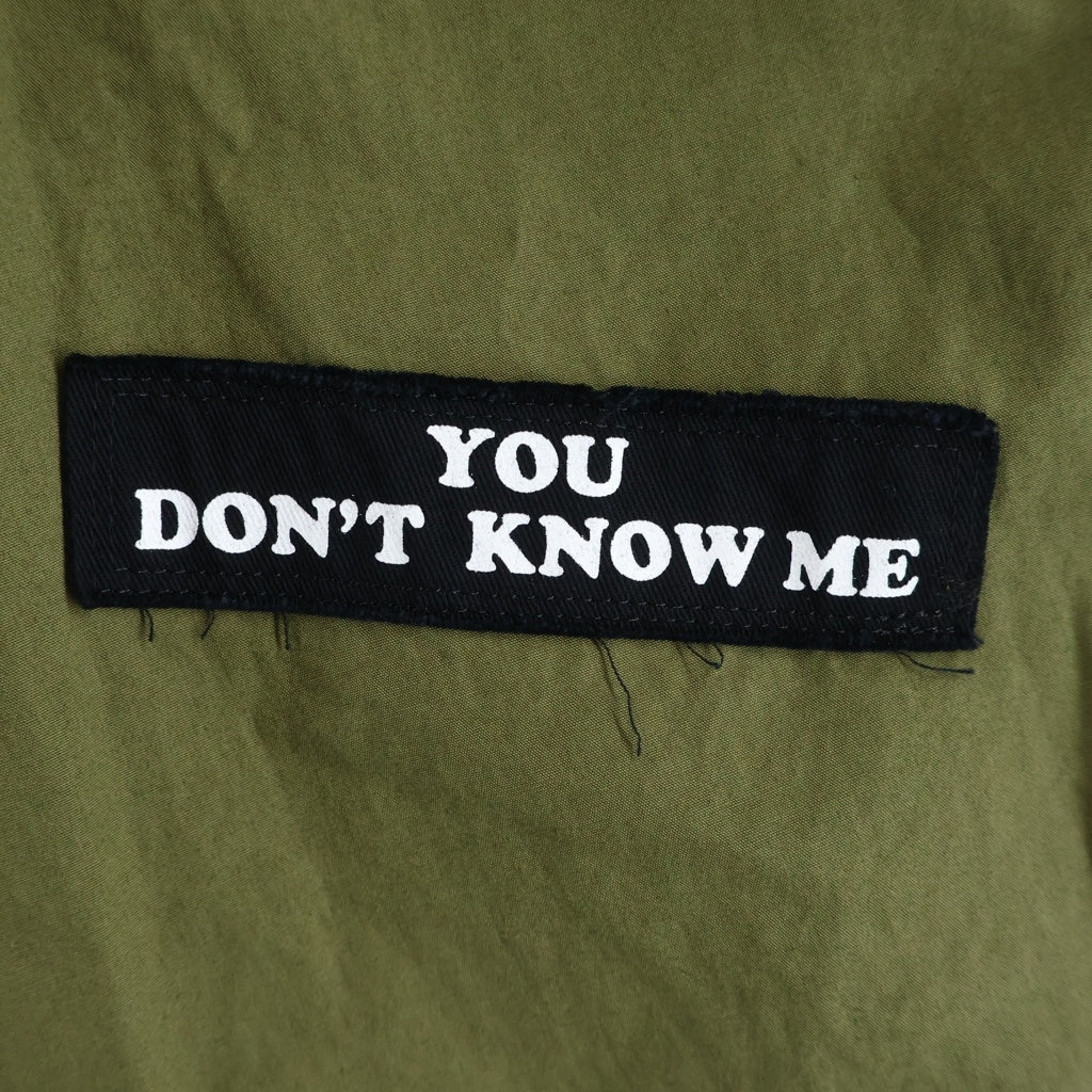 UNDERCOVER(アンダーカバー) 25AW MILITARY MODS COAT ミリタリーモッズコート フード付きジャケット カーキ