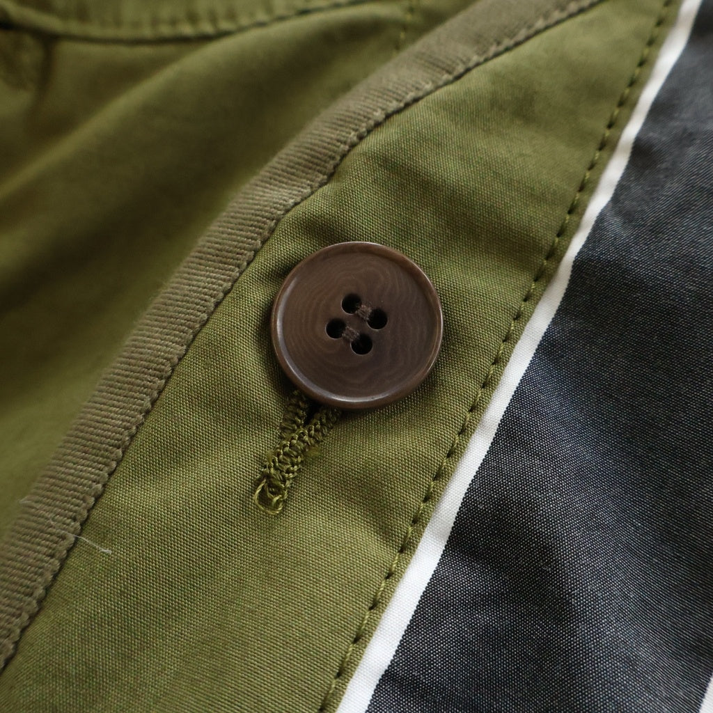 UNDERCOVER(アンダーカバー) 25AW MILITARY MODS COAT ミリタリーモッズコート フード付きジャケット カーキ