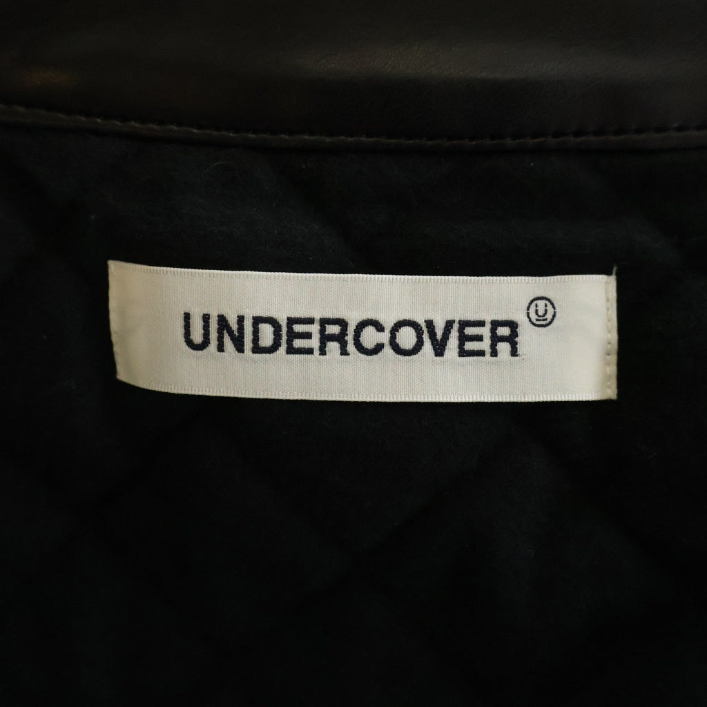 UNDERCOVER(アンダーカバー) 25AW ダウンスリーブドッキングライダースジャケット ブラック UP2E4207