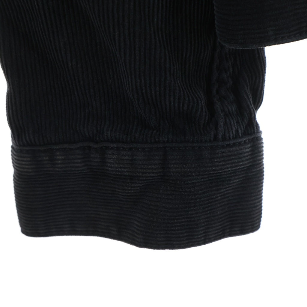 UNDERCOVER(アンダーカバー) 25AW 後JQ切替硫化コーデュロイジャケット ブラック UC2E4209-1