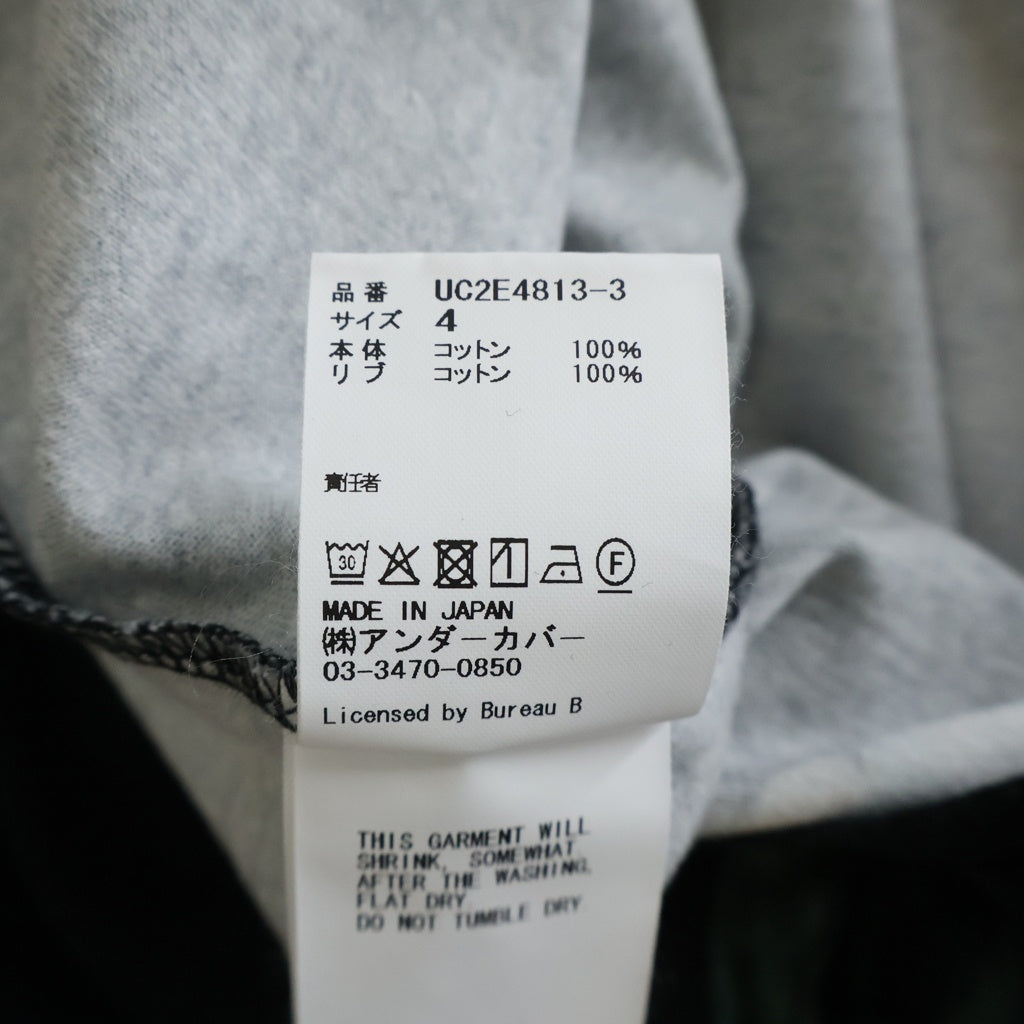 UNDERCOVER(アンダーカバー) 25AW グラフィック半袖Tシャツ カットソー ブラック