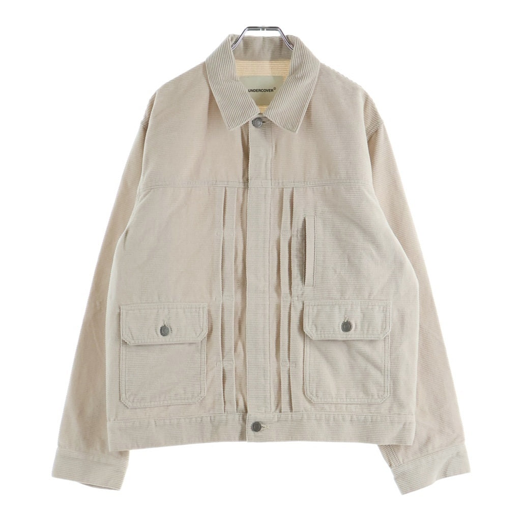 UNDERCOVER(アンダーカバー) 25AW コーデュロイジャケット トラッカージャケット ベージュ