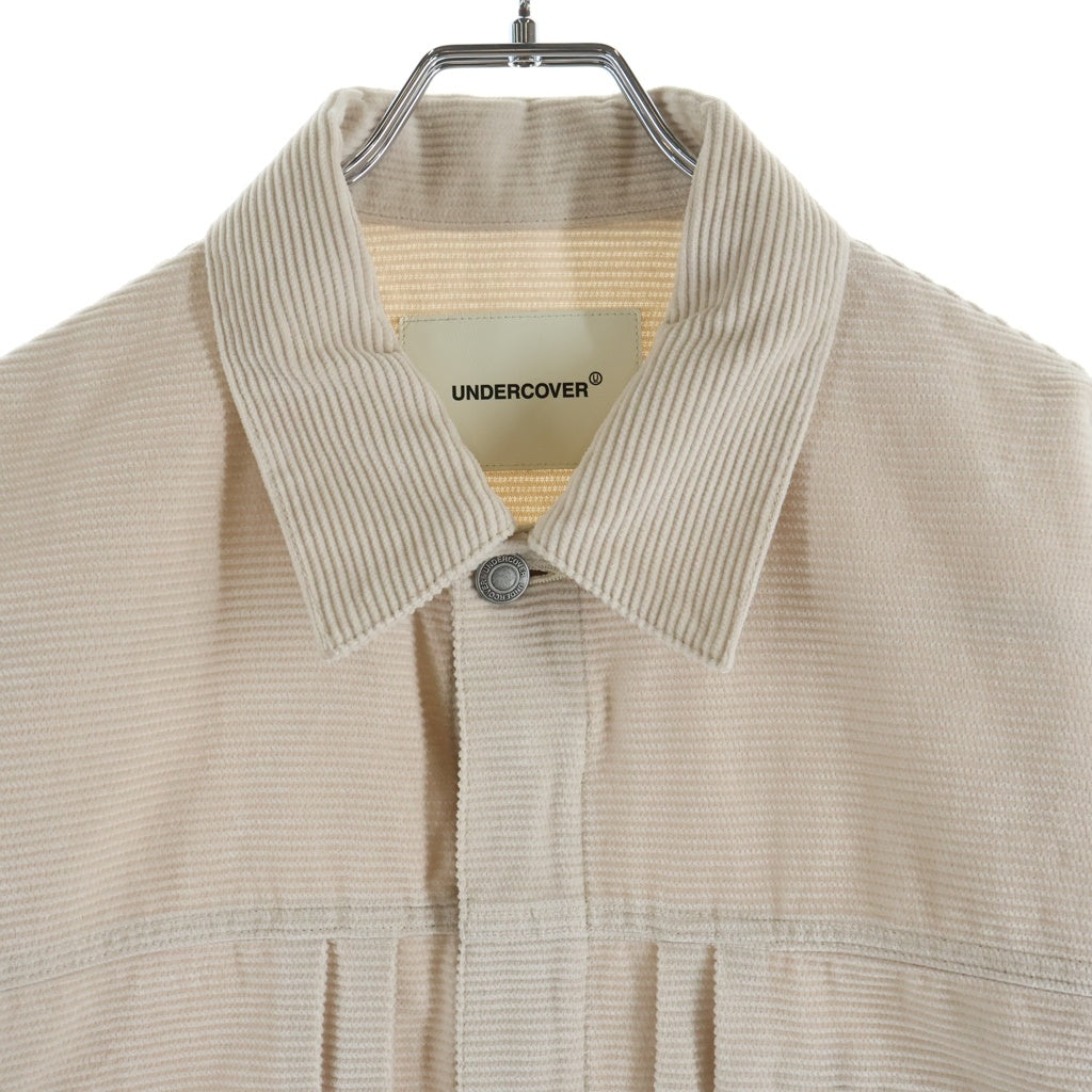 UNDERCOVER(アンダーカバー) 25AW コーデュロイジャケット トラッカージャケット ベージュ