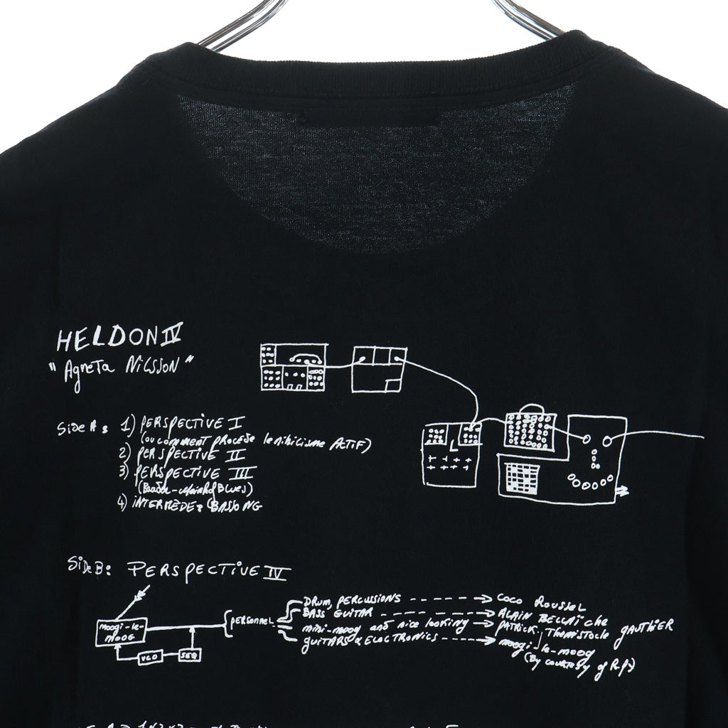 アンダーカバー25AW faustロングスリーブTシャツ 黒 未使用品 UNDERCOVER(アンダーカバー) 25AW TEE Print_Agneta Nilsson