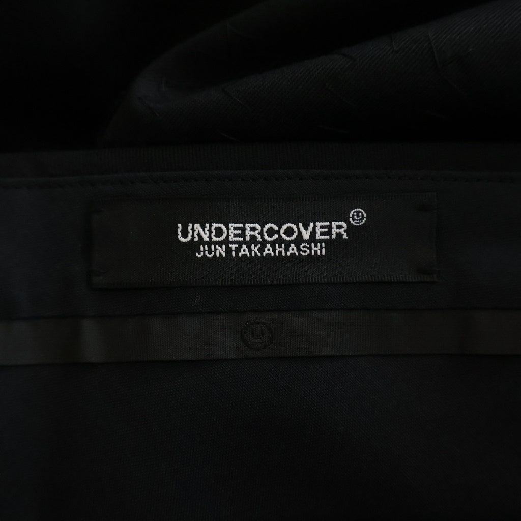 UNDERCOVER(アンダーカバー) 25AW 切替デザインウールスラックスパンツ ブラック