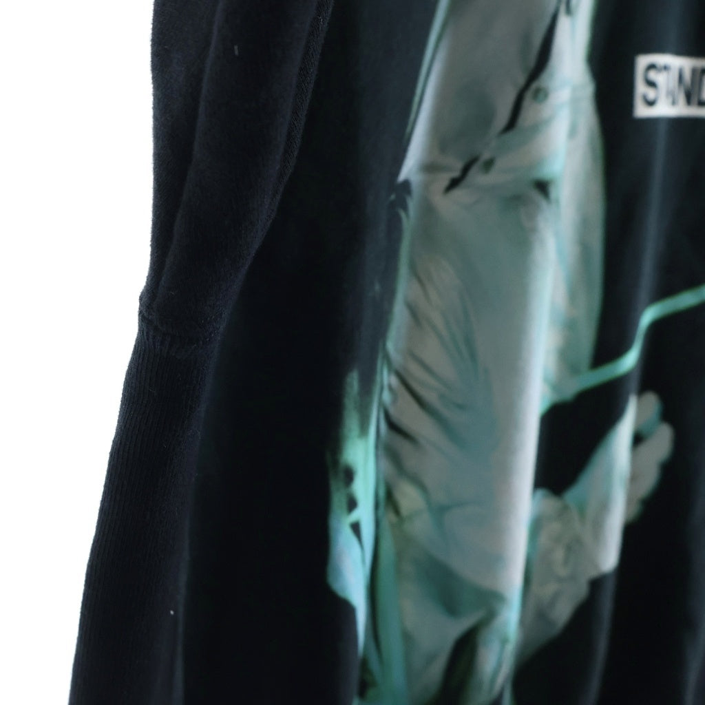 UNDERCOVER(アンダーカバー) 25AW HELDON SWEAT グラフィッククルーネックスウェット トレーナー ブラック