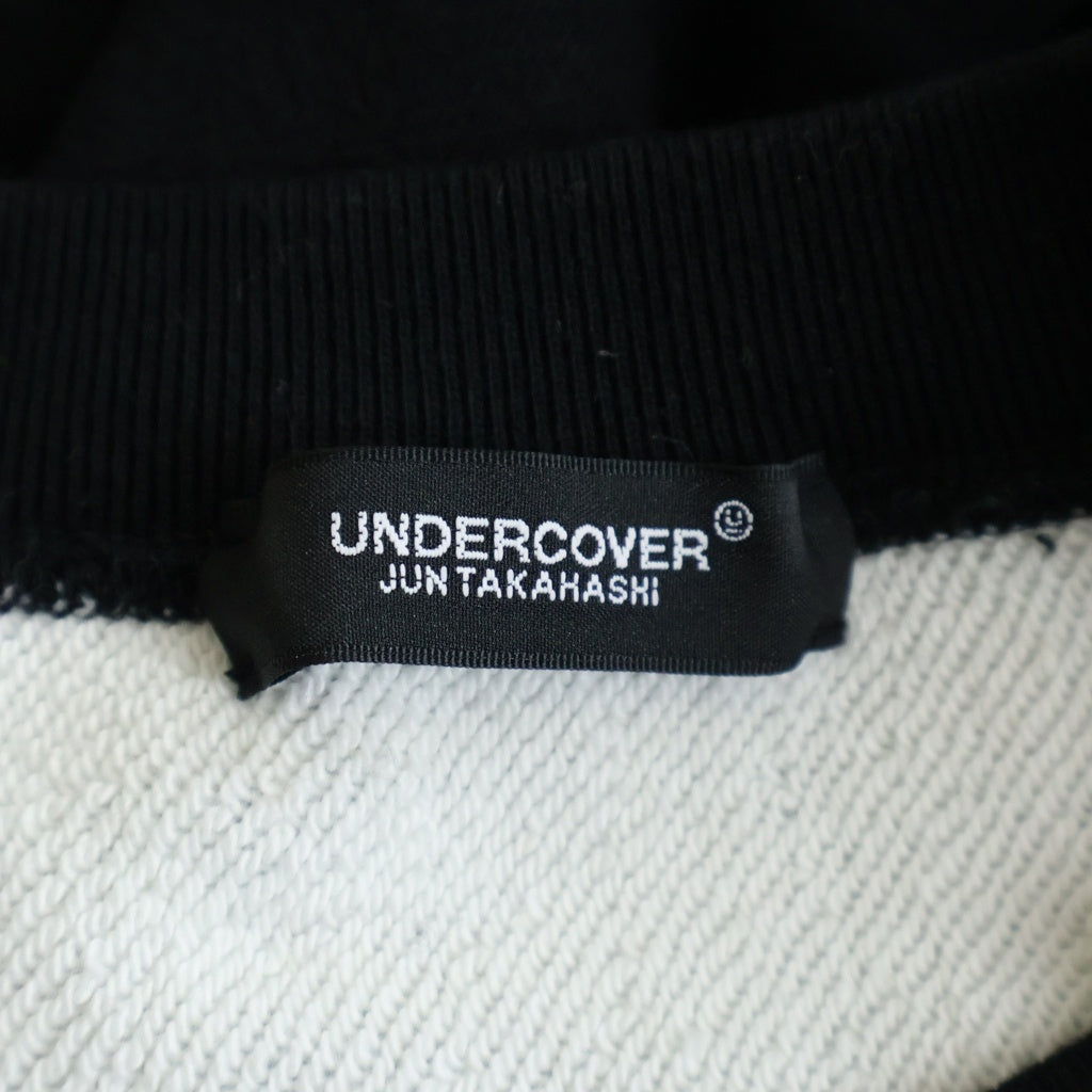 UNDERCOVER(アンダーカバー) 25AW HELDON SWEAT グラフィッククルーネックスウェット トレーナー ブラック