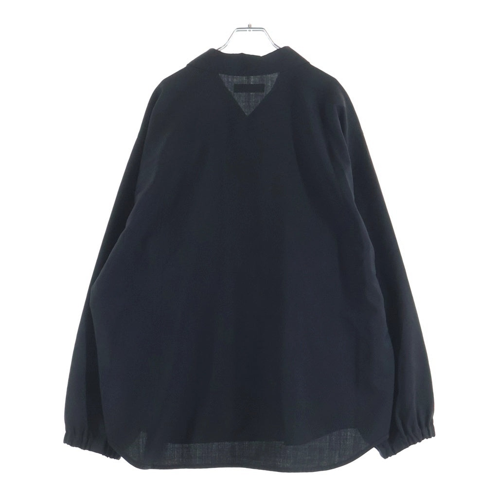 UNDERCOVER(アンダーカバー) 25AW L/S Wool Shirt 長袖シャツ ブラック
