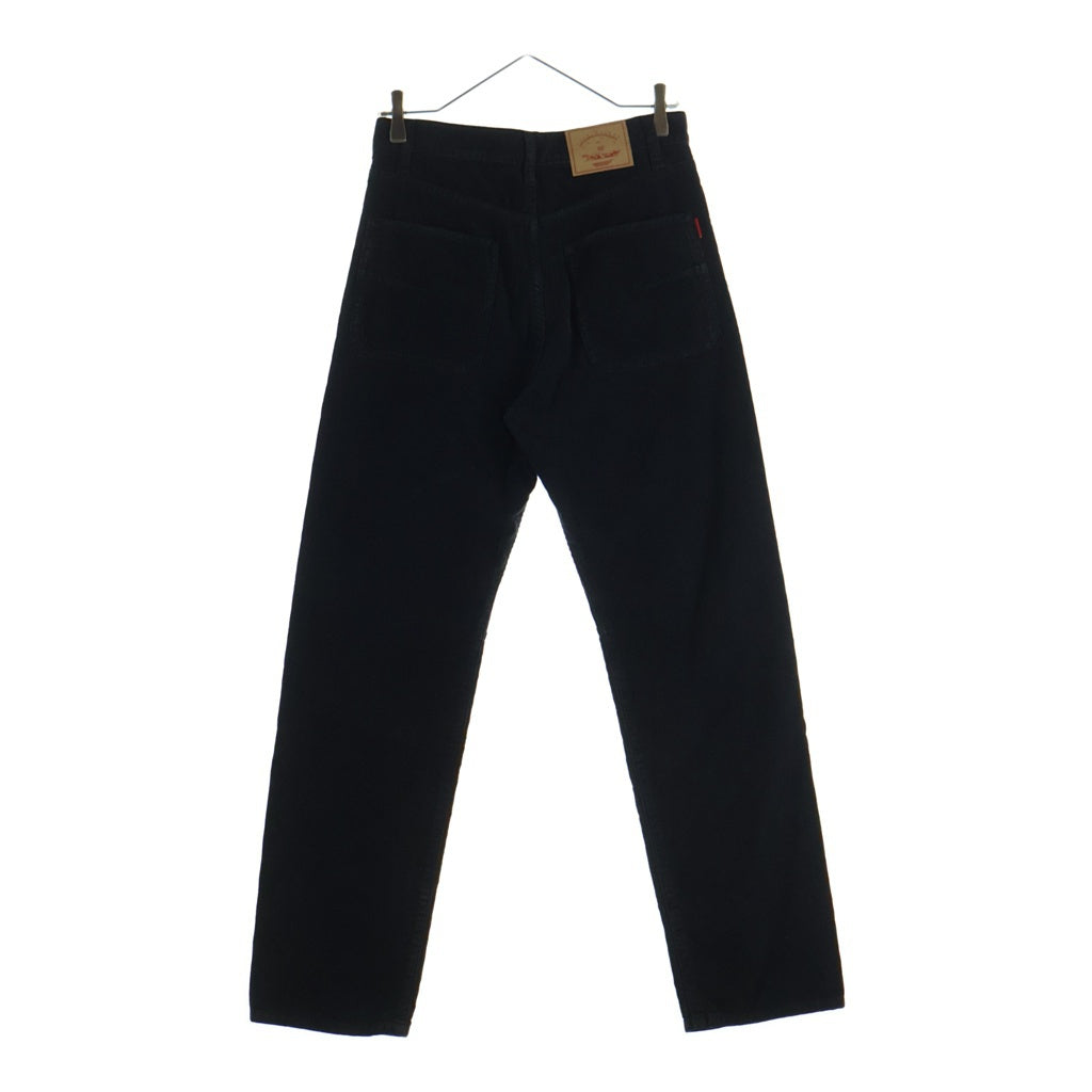 UNDERCOVER(アンダーカバー) 25AW 硫化コーデュロイ5PKパンツ ストレートパンツ ブラック UC2E4506