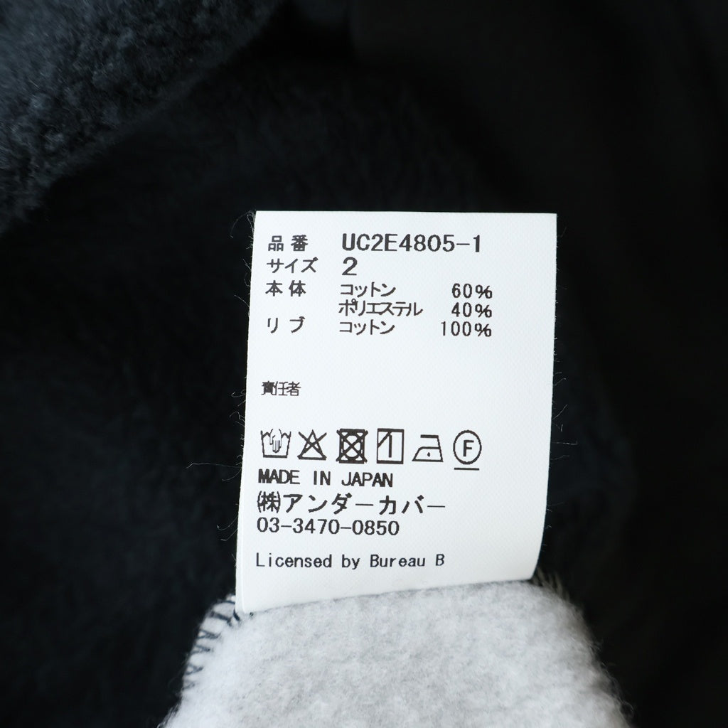 UNDERCOVER(アンダーカバー) 25AW 前身総柄 T/Cパイル裏毛 タチキリ