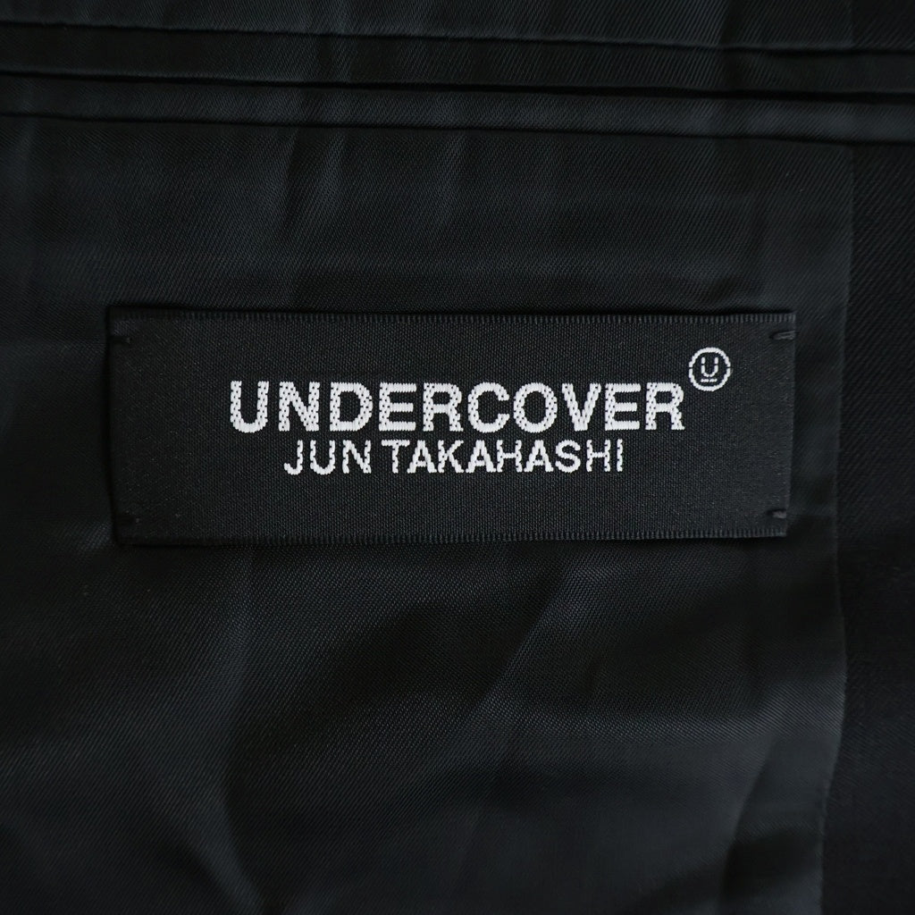 UNDERCOVER(アンダーカバー) 25AW コーデュラW Ny毛芯表出ジャケット テーラードジャケット ブラック