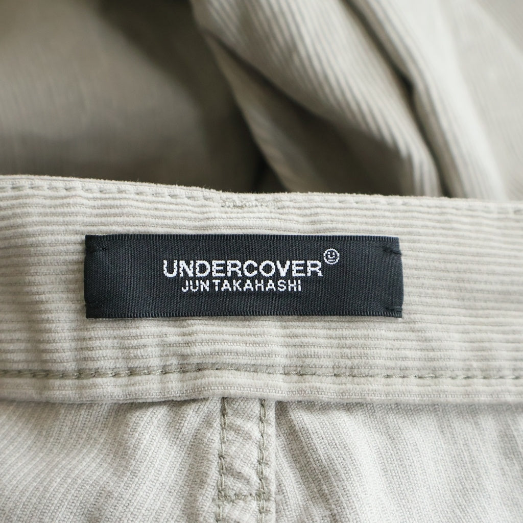 UNDERCOVER(アンダーカバー) 25AW 硫化コーデュロイ5PKパンツ ストレートパンツ ベージュ UC2E4506