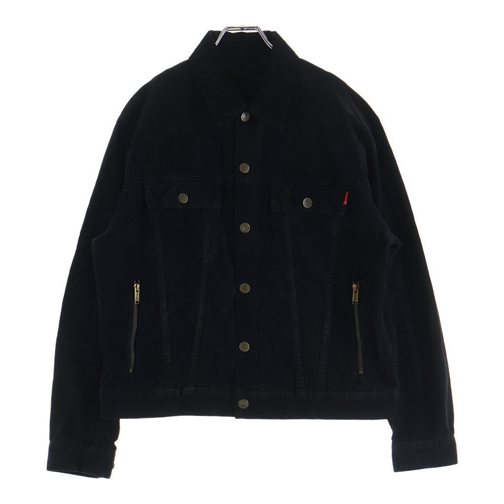 UNDERCOVER(アンダーカバー) 25AW Delusional Behavior 背面グラフィック コーデュロイジャケット ブラック