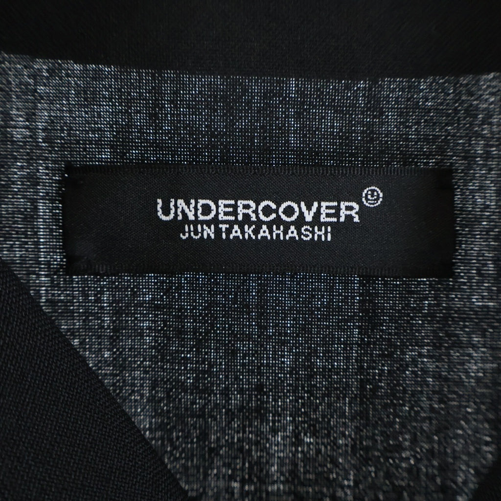 UNDERCOVER(アンダーカバー) 25AW L/S Wool Shirt 長袖シャツ ブラック UC2E4216