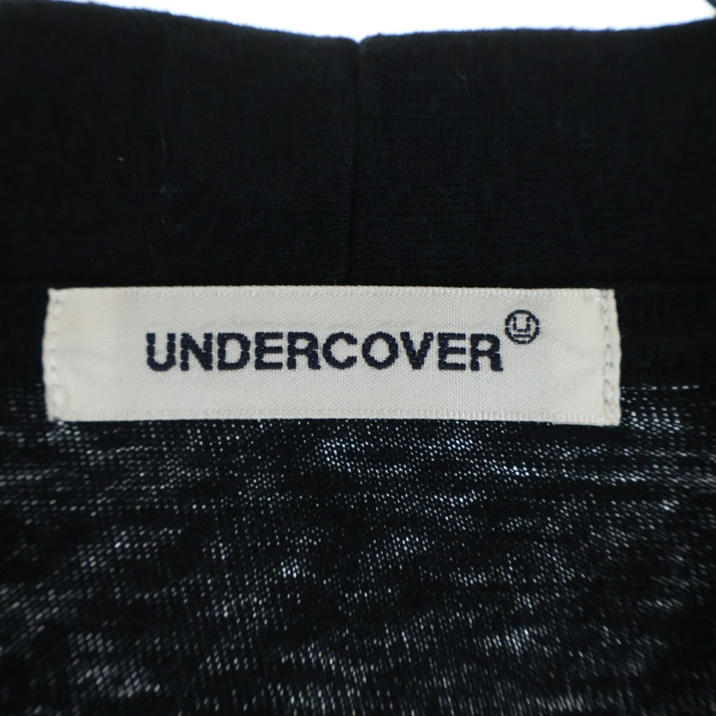 UNDERCOVER(アンダーカバー) 25AW Plain Stitch Random Dirts Cardigan カーディガン ニット ブラック