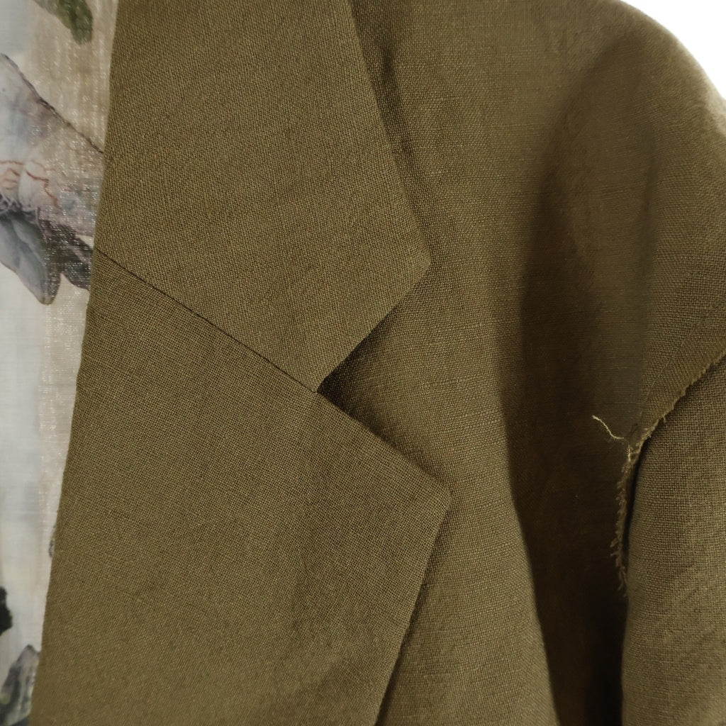 UNDERCOVER(アンダーカバー) 25AW Blazer Jacket リネン混ウール