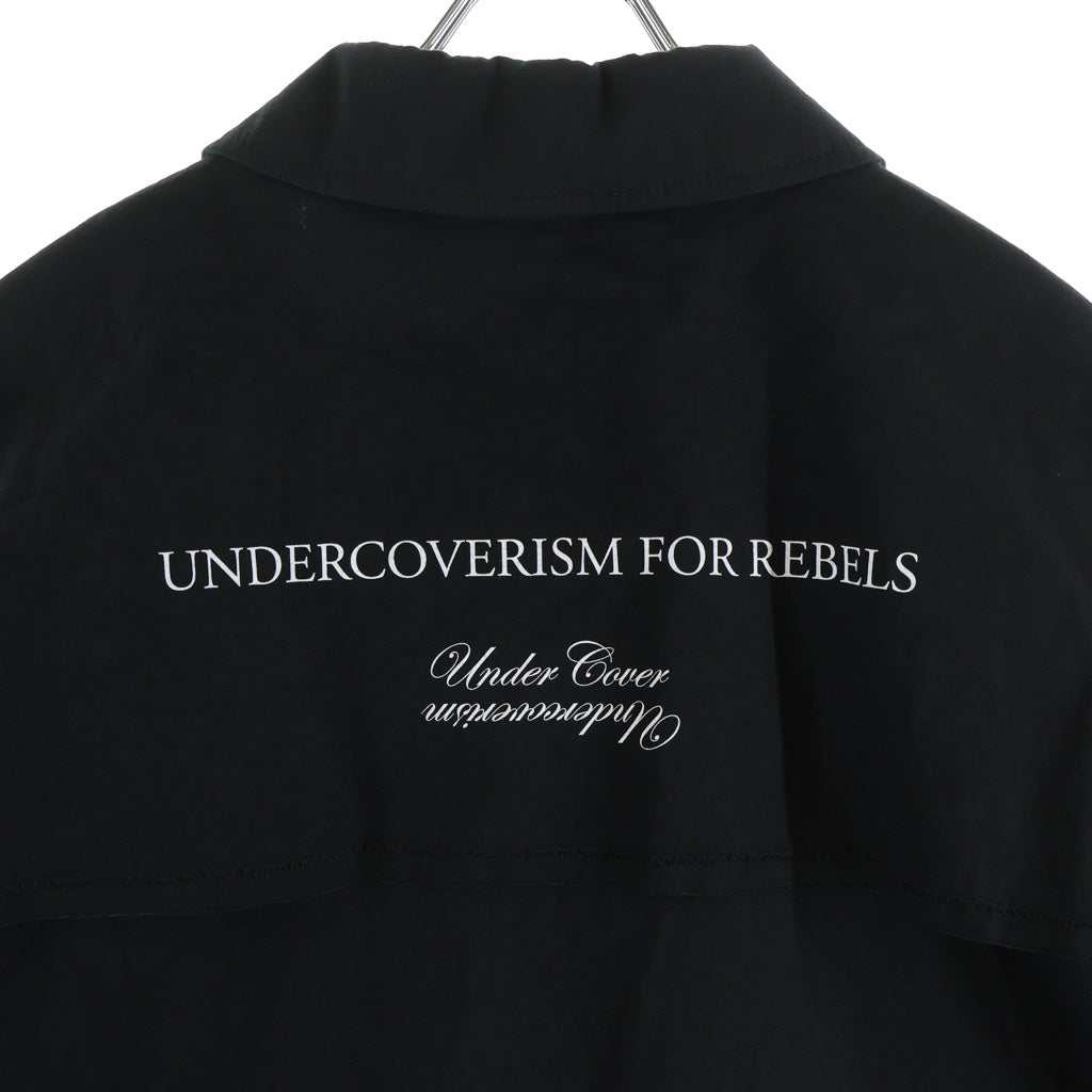 UNDERCOVER(アンダーカバー) 25AW Coウェザーヨークフラシステンカラーコート ブラック