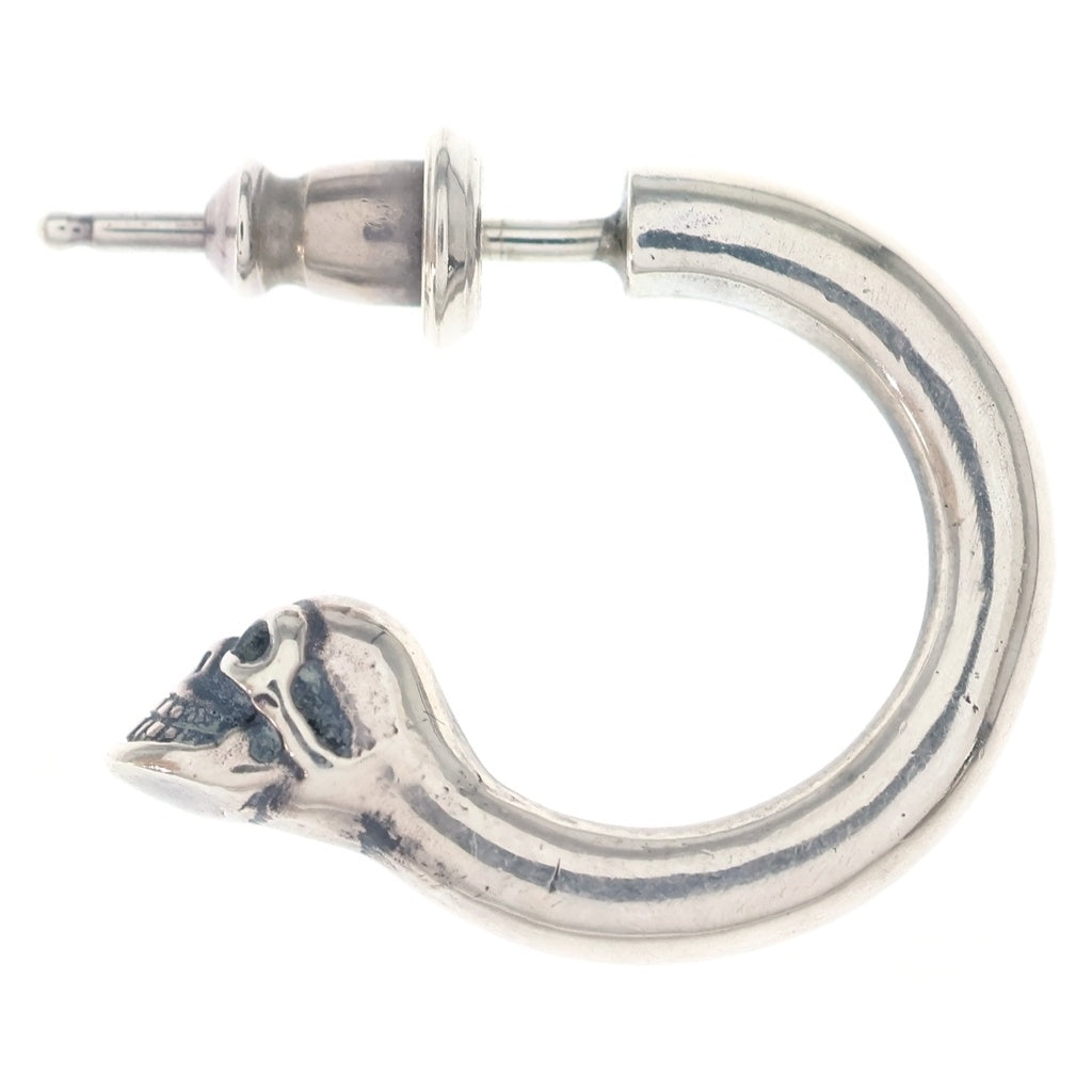 Gaboratory/Gabor(ガボラトリー/ガボール) Phantom T-bar Skull On O-ring Pierce ファントムTバースカルオンラウンドバーピアス シルバー