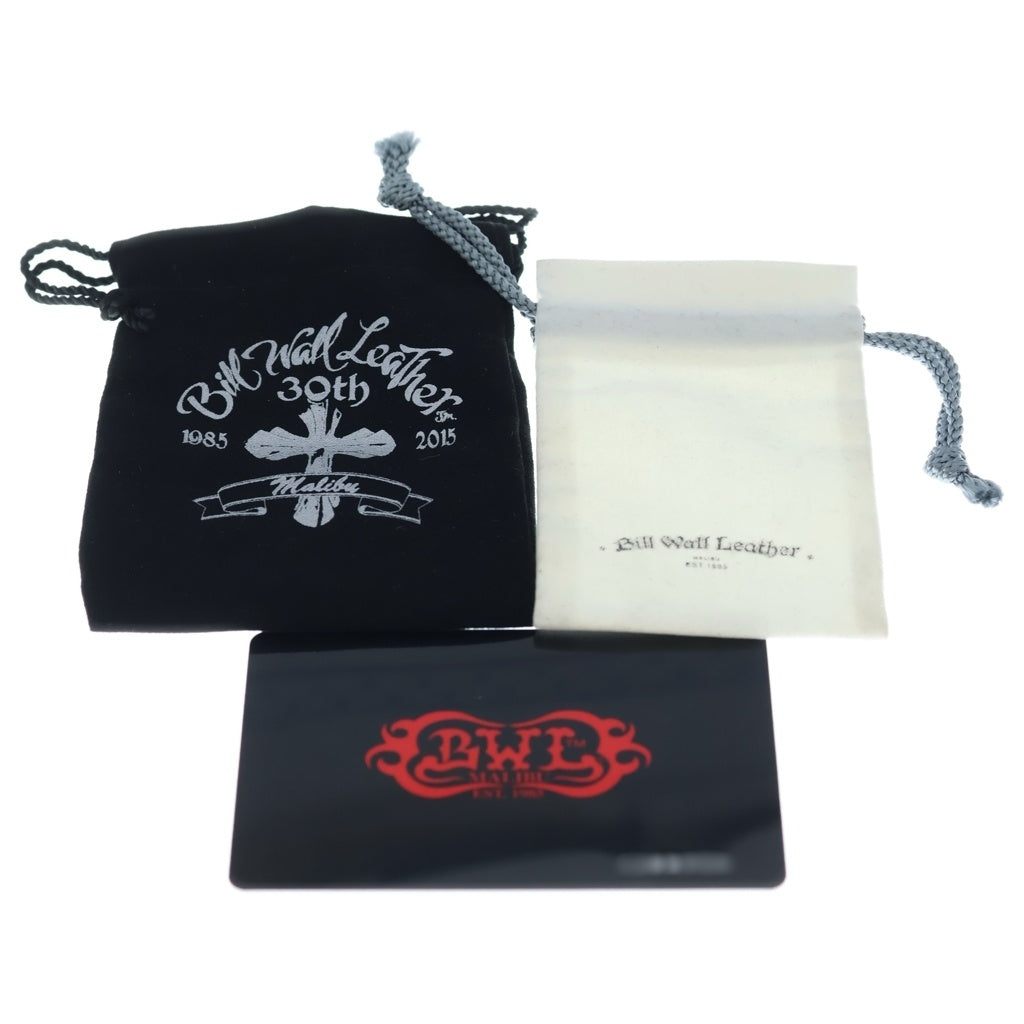 Bill Wall Leather/BWL(ビルウォールレザー) BWL SKULL Pierce スカルスタッドピアス シルバー