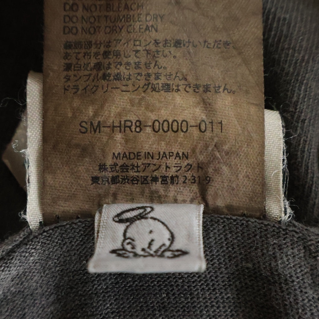SAINT MICHAEL(セントマイケル) 25SS MARIA TEE マリア グラフィック半袖Tシャツ カットソー ブラック