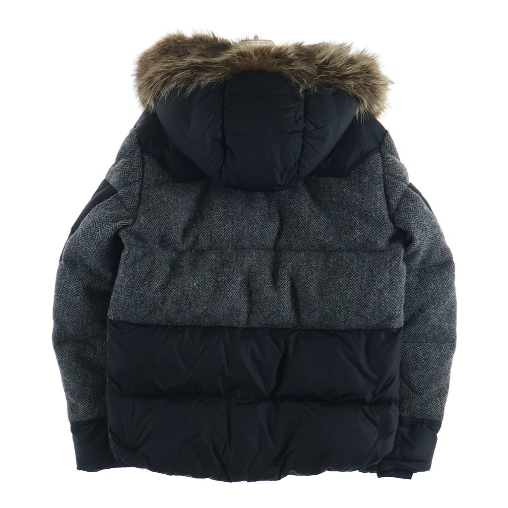 MONCLER(モンクレール) ROBERT ラクーンファー ダウンジャケット ブラック