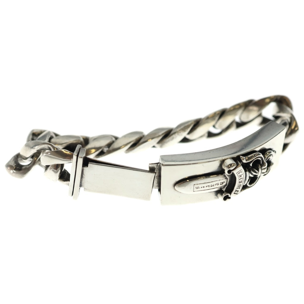 CHROME HEARTS(クロムハーツ) ID DAGGER ダガーIDクラシックリンクブレスレット 11LINK シルバー BCA156