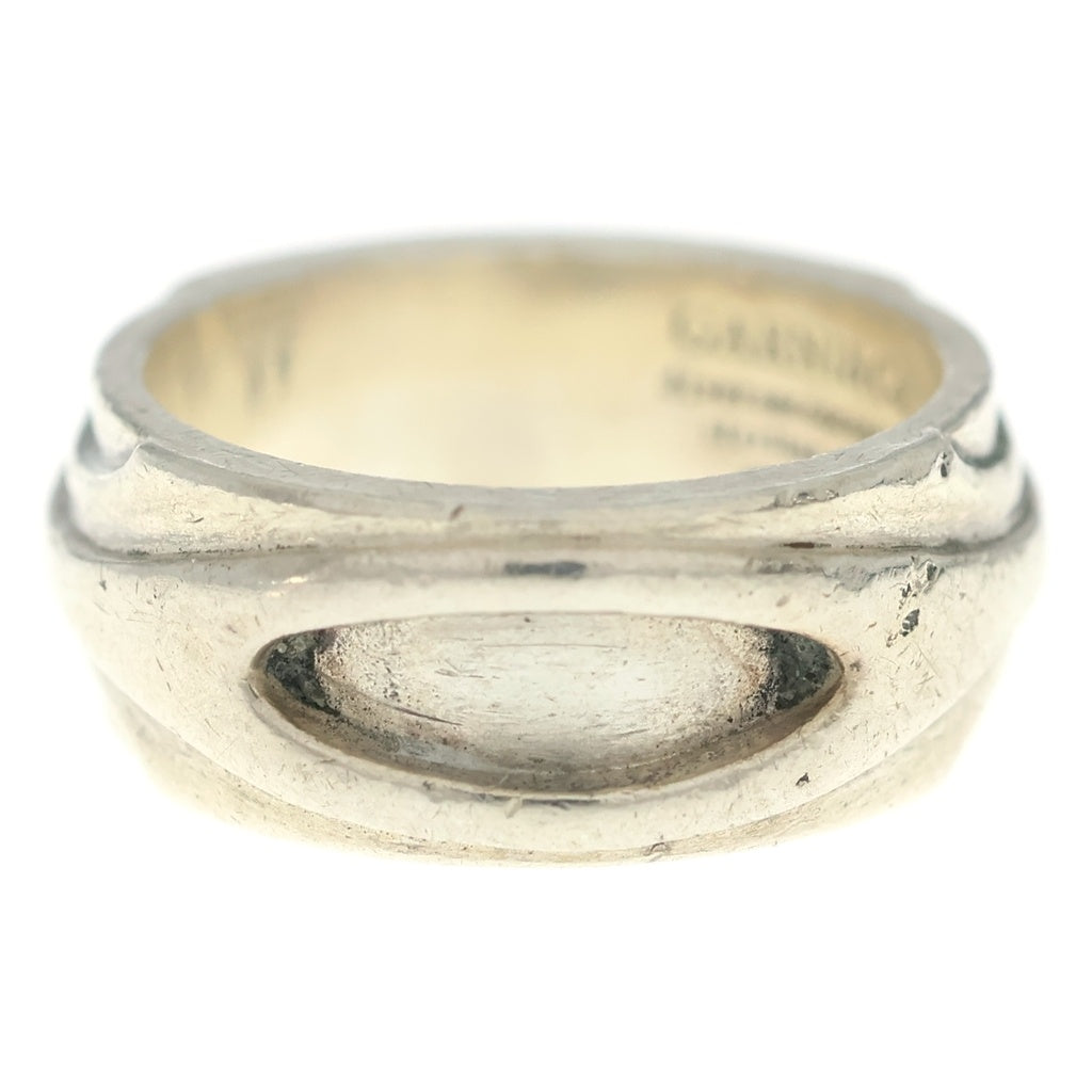 GARNI(ガルニ) オーバルモチーフ ウェーブリング シルバー