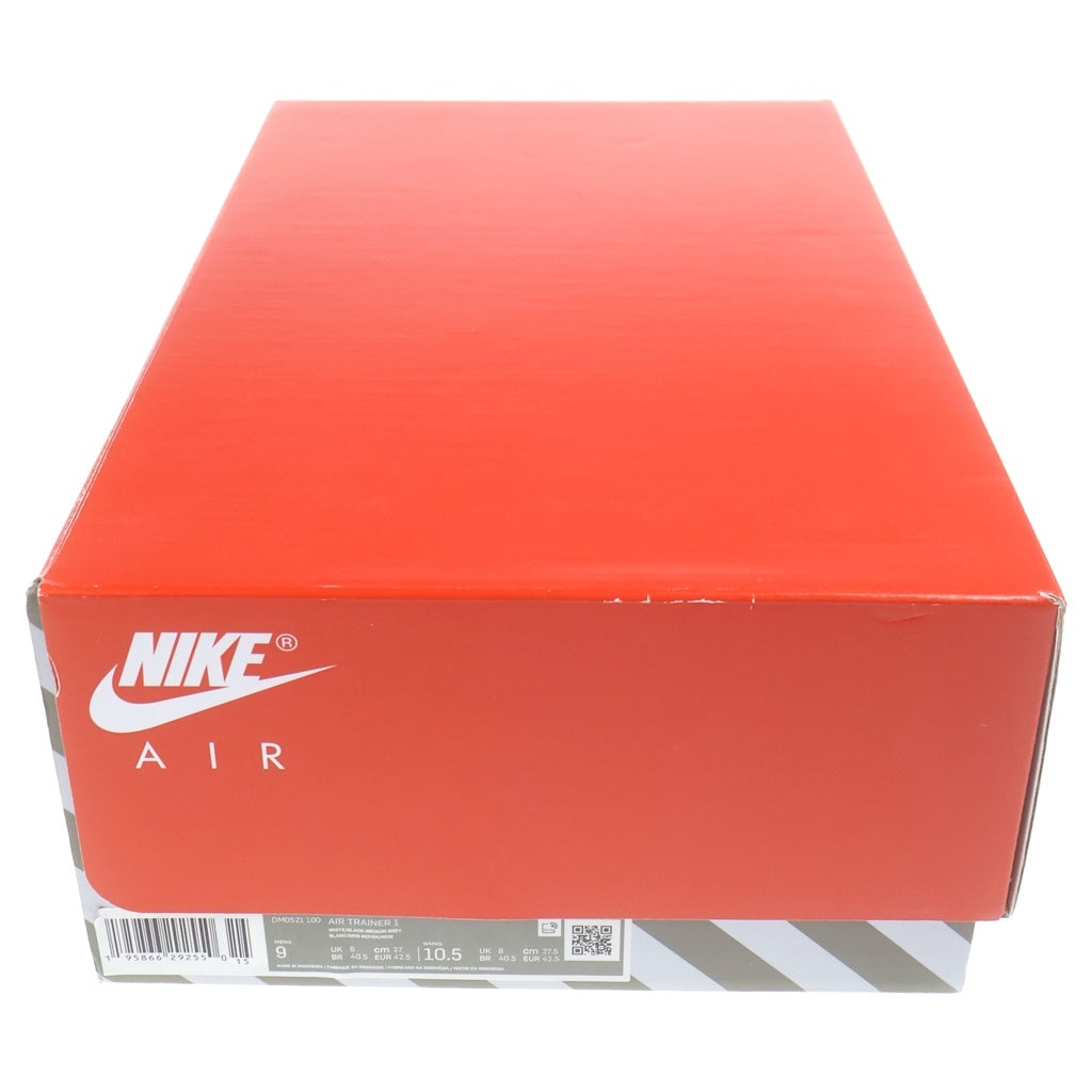 NIKE(ナイキ) AIR TRAINER 1 エアトレーナー ハイカットスニーカー シューズ グレー US9/27cm